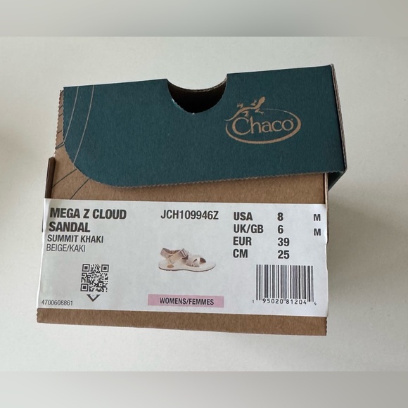 New Chaco Mega Z/Cloud Women sandals sz 8 - Picture 6 of 7